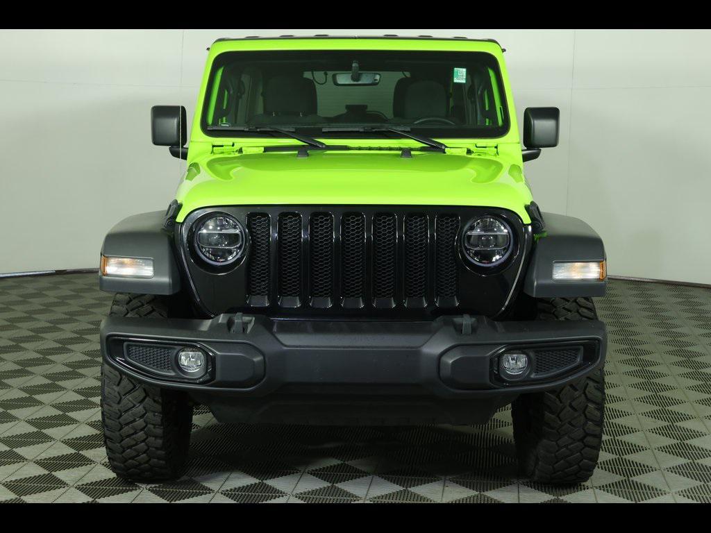 used 2021 Jeep Wrangler car, priced at $29,689