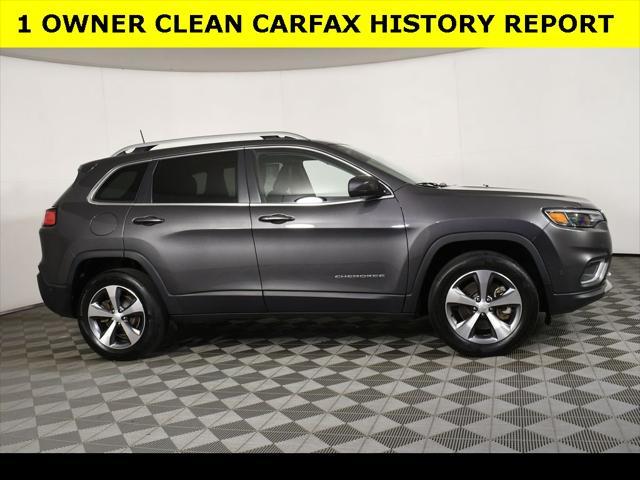 used 2021 Jeep Cherokee car, priced at $29,688