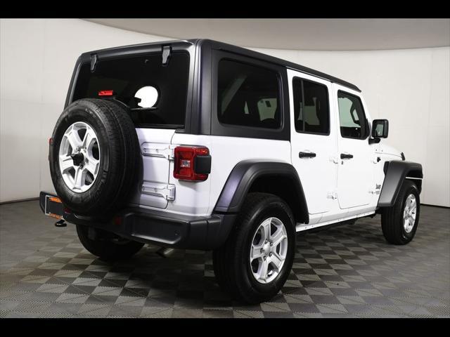 used 2021 Jeep Wrangler Unlimited car, priced at $30,788