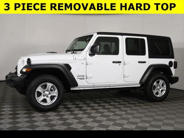 used 2021 Jeep Wrangler Unlimited car, priced at $30,788