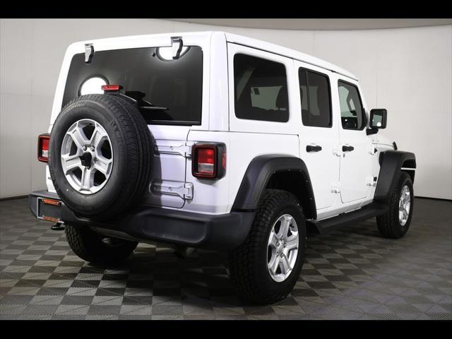 used 2021 Jeep Wrangler Unlimited car, priced at $30,000