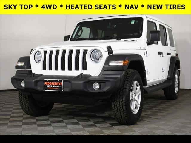 used 2021 Jeep Wrangler Unlimited car, priced at $30,000