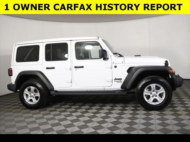 used 2021 Jeep Wrangler Unlimited car, priced at $30,000