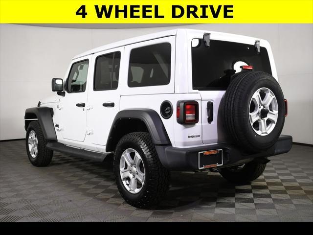 used 2021 Jeep Wrangler Unlimited car, priced at $30,000