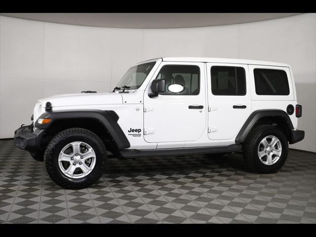 used 2021 Jeep Wrangler Unlimited car, priced at $30,000