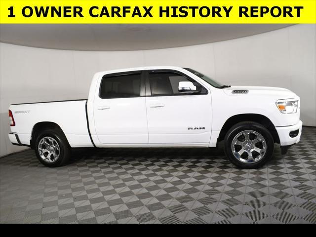 used 2021 Ram 1500 car, priced at $36,713