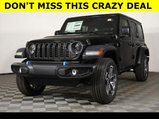 new 2024 Jeep Wrangler 4xe car, priced at $41,935