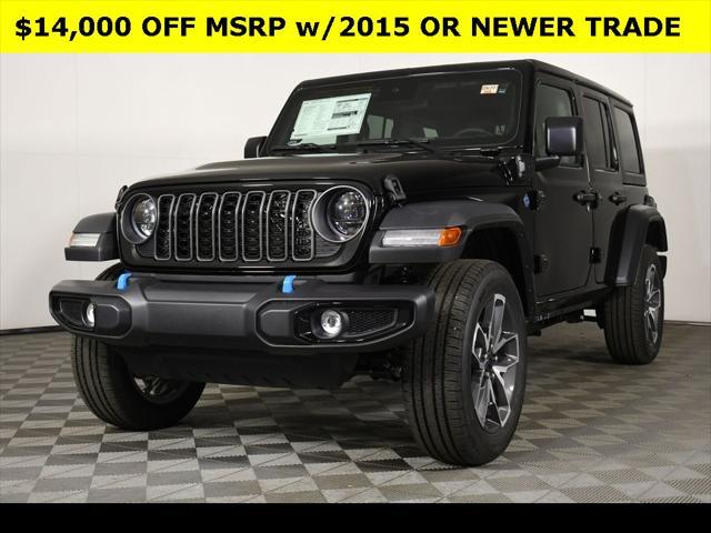 new 2024 Jeep Wrangler 4xe car, priced at $47,935