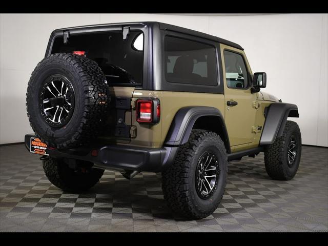 new 2025 Jeep Wrangler car, priced at $50,370