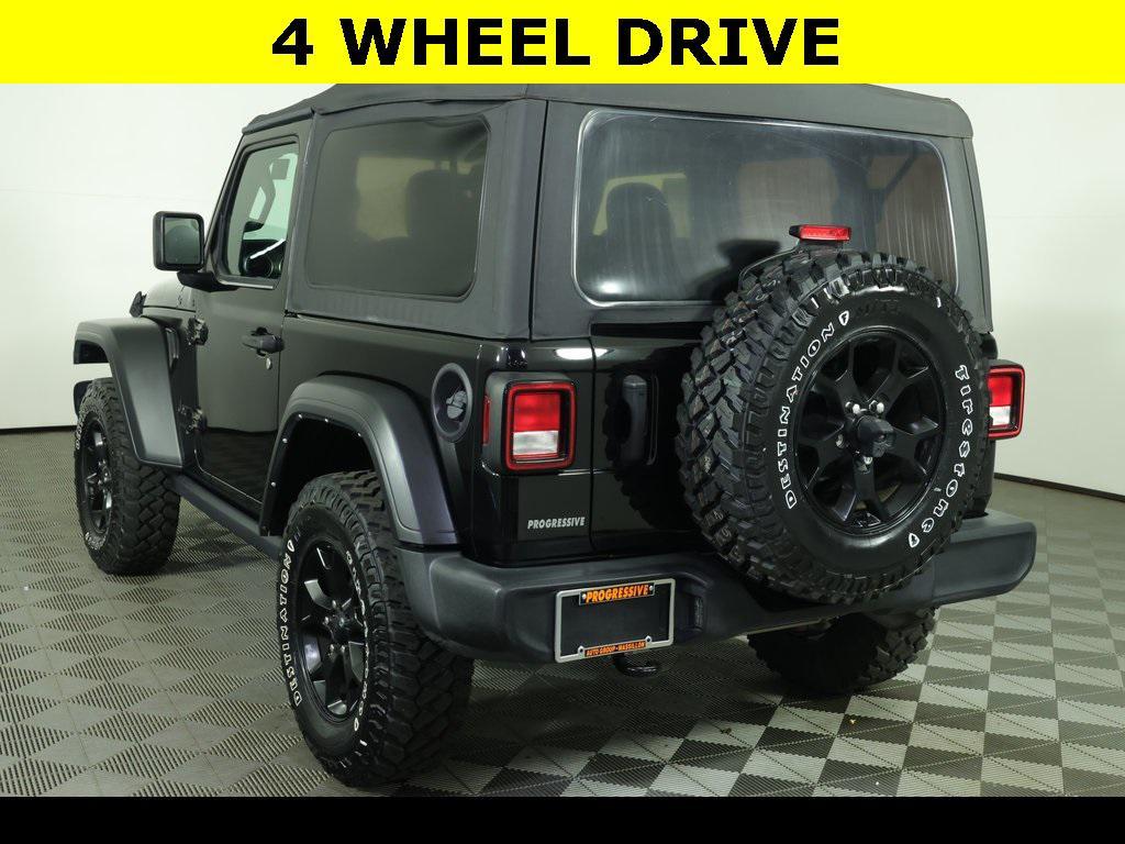 used 2021 Jeep Wrangler car, priced at $31,204
