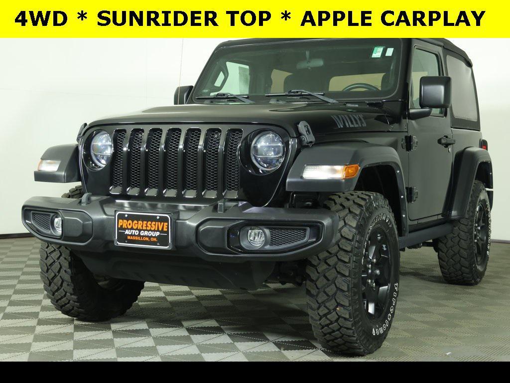 used 2021 Jeep Wrangler car, priced at $31,204