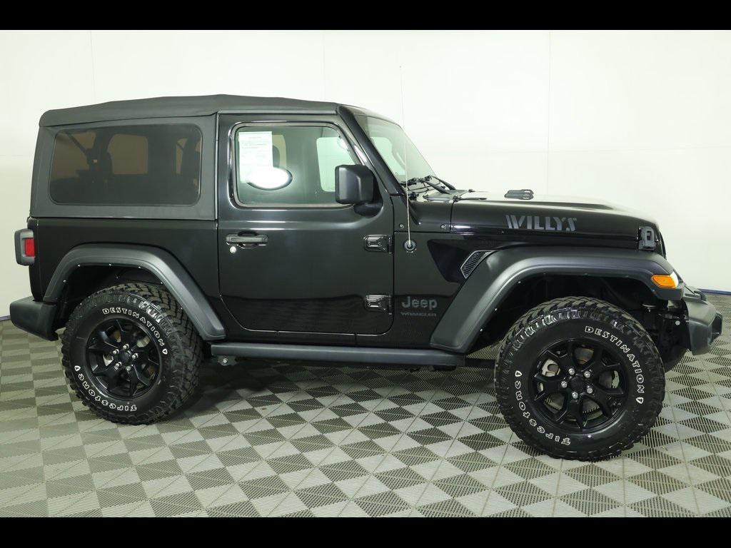 used 2021 Jeep Wrangler car, priced at $31,204