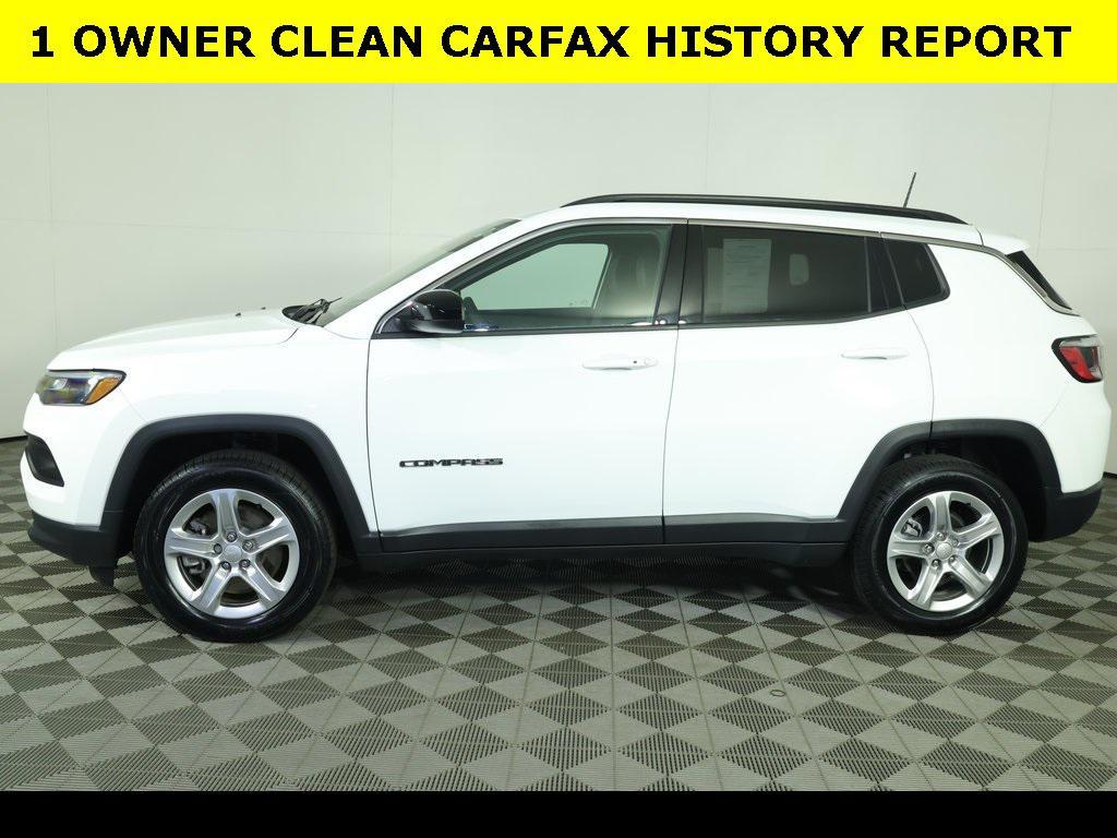 used 2023 Jeep Compass car, priced at $23,697