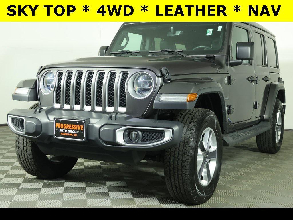 used 2019 Jeep Wrangler Unlimited car, priced at $27,345