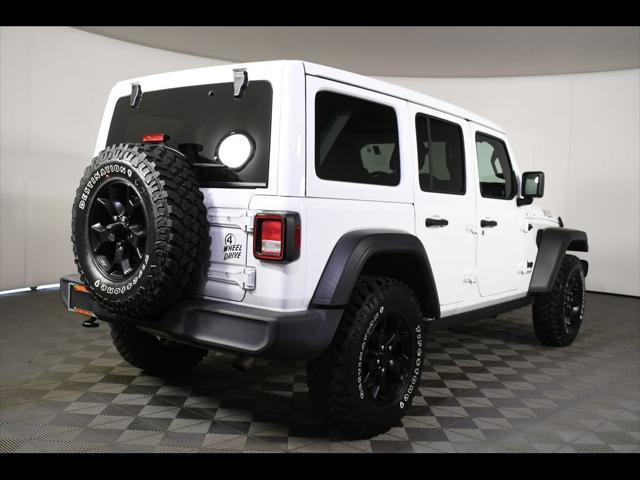 used 2021 Jeep Wrangler car, priced at $33,999