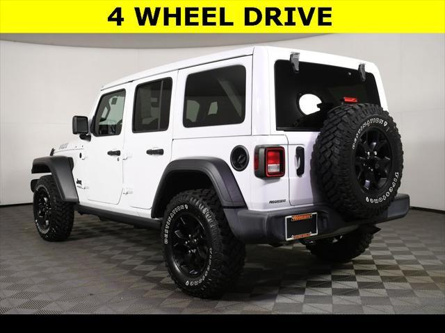 used 2021 Jeep Wrangler car, priced at $33,999