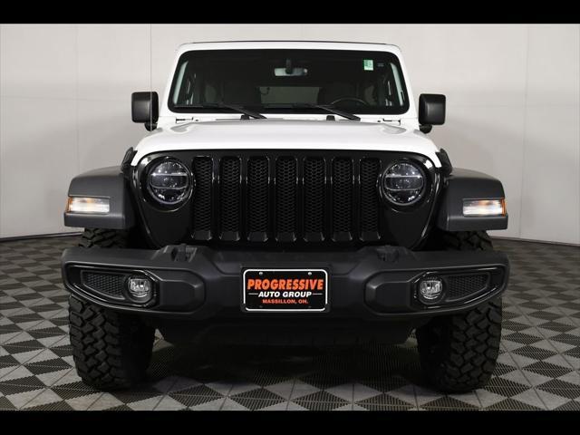 used 2021 Jeep Wrangler car, priced at $33,999