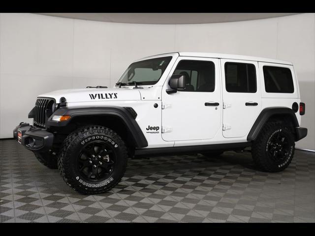 used 2021 Jeep Wrangler car, priced at $33,999