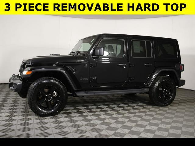 used 2021 Jeep Wrangler Unlimited car, priced at $35,750