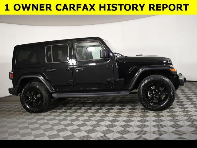 used 2021 Jeep Wrangler Unlimited car, priced at $35,750