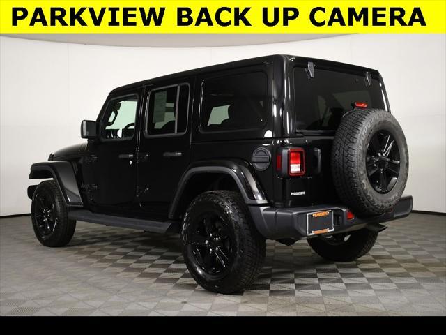 used 2021 Jeep Wrangler Unlimited car, priced at $35,750