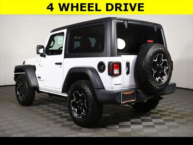 used 2021 Jeep Wrangler car, priced at $30,999