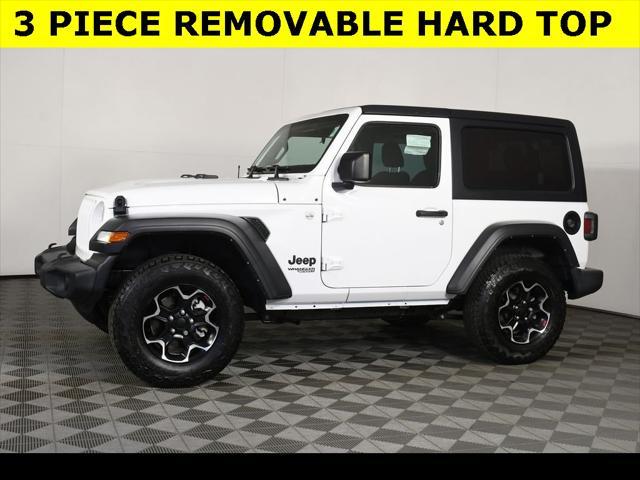 used 2021 Jeep Wrangler car, priced at $30,999