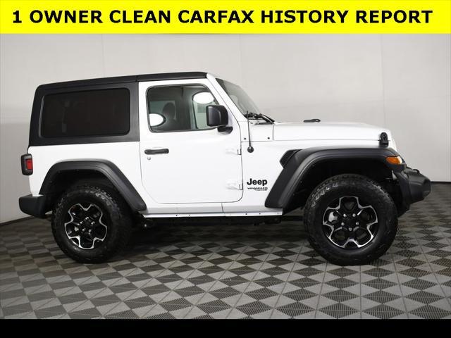 used 2021 Jeep Wrangler car, priced at $30,999