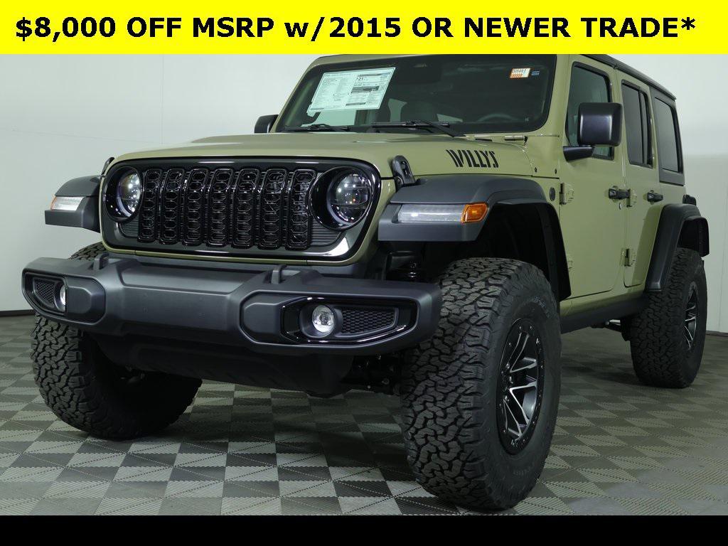 new 2025 Jeep Wrangler car, priced at $52,499