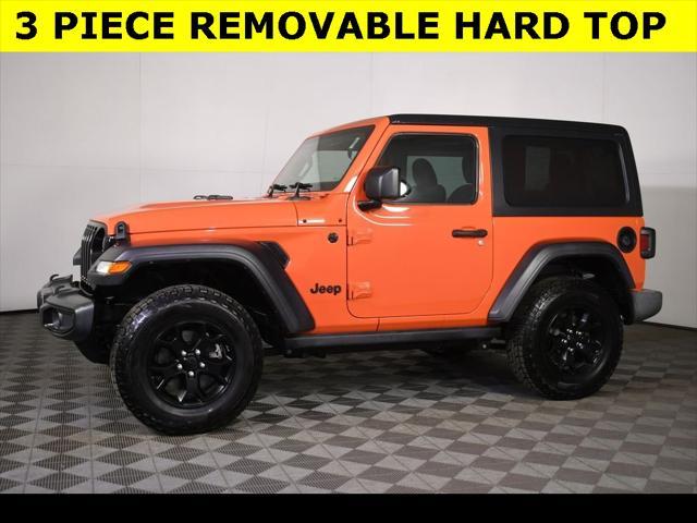 used 2020 Jeep Wrangler car, priced at $23,975