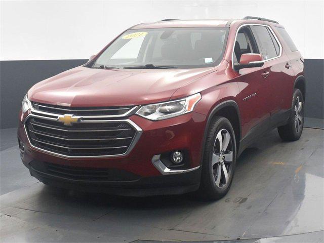 used 2021 Chevrolet Traverse car, priced at $30,468