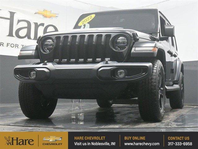 used 2022 Jeep Wrangler Unlimited car, priced at $38,971