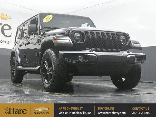 used 2022 Jeep Wrangler Unlimited car, priced at $38,971