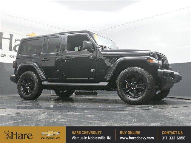 used 2022 Jeep Wrangler Unlimited car, priced at $38,971