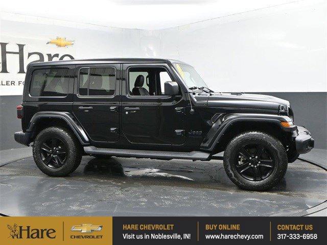 used 2022 Jeep Wrangler Unlimited car, priced at $38,971