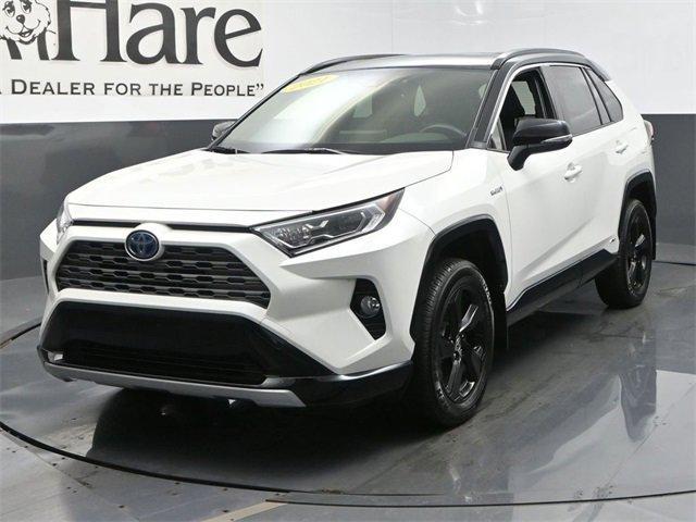 used 2021 Toyota RAV4 Hybrid car, priced at $34,541