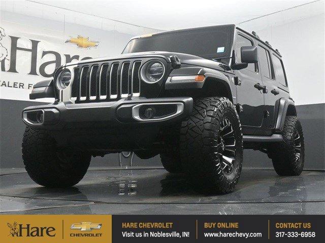 used 2018 Jeep Wrangler Unlimited car, priced at $27,421