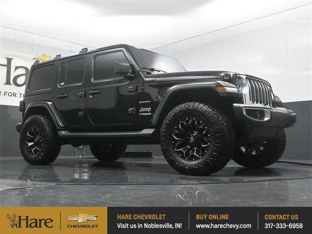used 2018 Jeep Wrangler Unlimited car, priced at $27,421