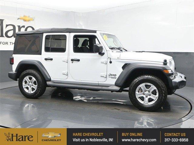 used 2018 Jeep Wrangler Unlimited car, priced at $24,323