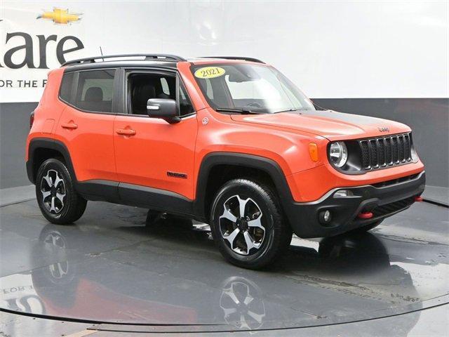 used 2021 Jeep Renegade car, priced at $21,721