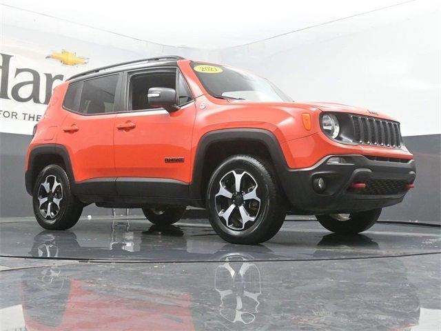 used 2021 Jeep Renegade car, priced at $21,721