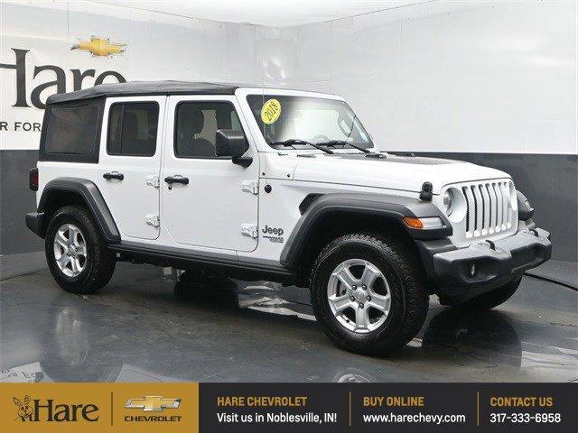 used 2018 Jeep Wrangler Unlimited car, priced at $17,971