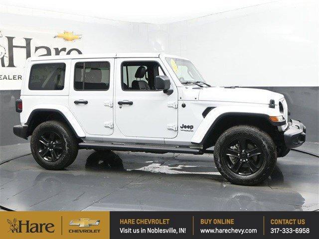 used 2021 Jeep Wrangler Unlimited car, priced at $34,455