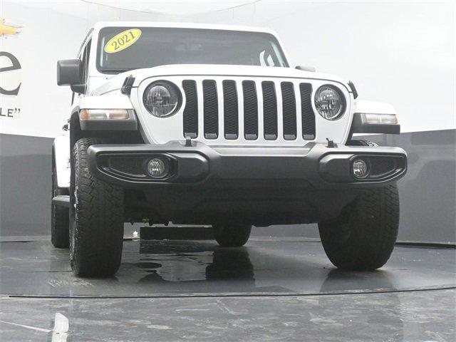 used 2021 Jeep Wrangler Unlimited car, priced at $34,455