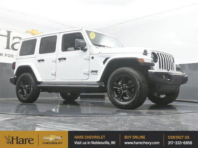 used 2021 Jeep Wrangler Unlimited car, priced at $32,971