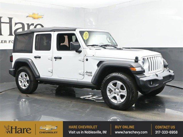 used 2018 Jeep Wrangler Unlimited car, priced at $20,321
