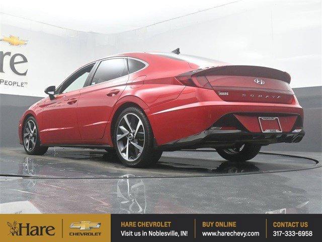 used 2021 Hyundai Sonata car, priced at $18,211
