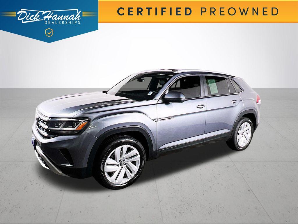 used 2022 Volkswagen Atlas Cross Sport car, priced at $28,498