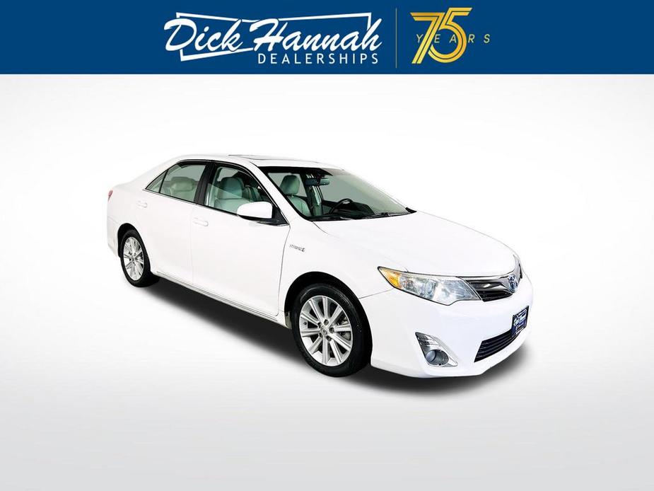used 2014 Toyota Camry Hybrid car, priced at $17,440