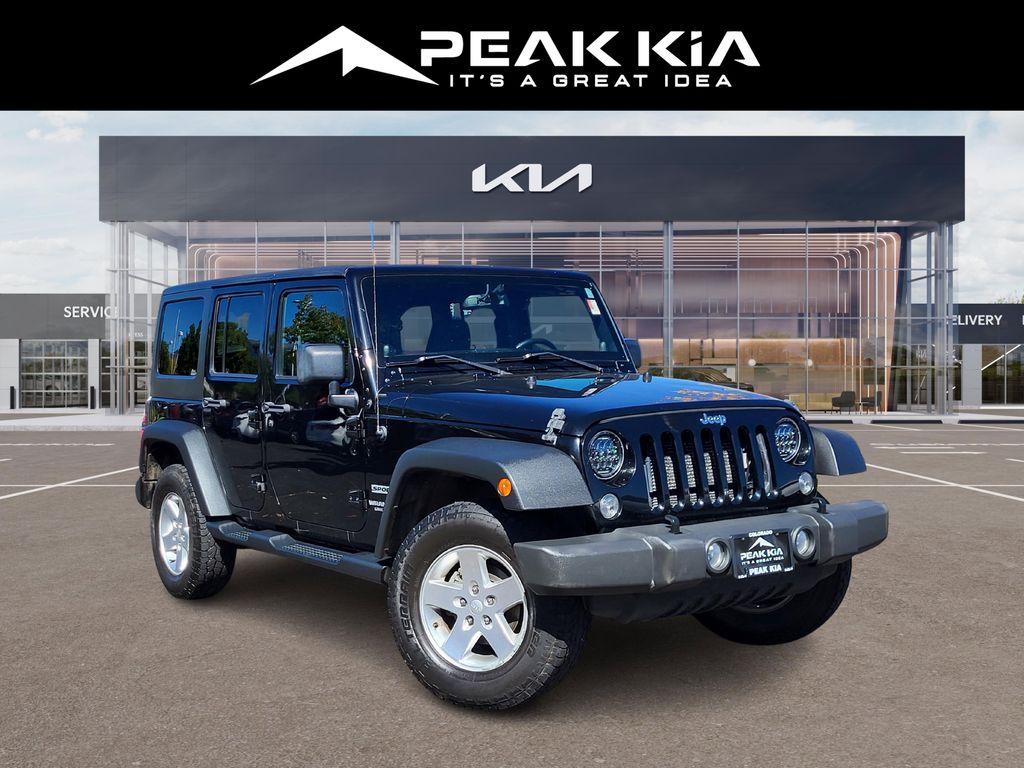 used 2014 Jeep Wrangler Unlimited car, priced at $13,797